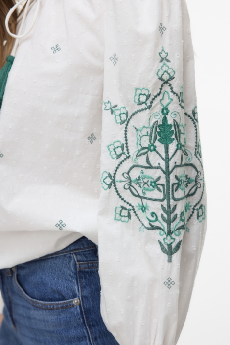 Vero Moda vmhiba ls top wvn spe